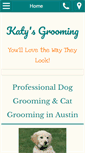 Mobile Screenshot of katysgrooming.net